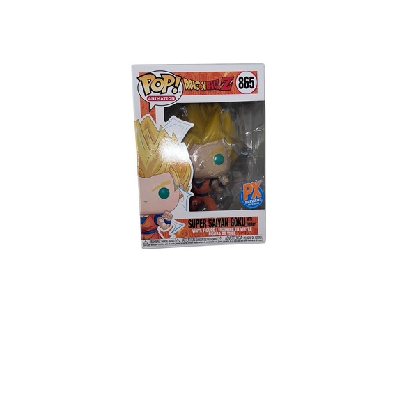 Funko Pop Dragon Ball Z Super Saiyan Goku With Energy Figure 865 - Picture 1 of 7